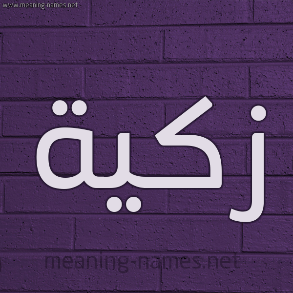 شكل 12 الإسم على الحائط الجداري صورة اسم زكيَّة ZKIAH شكل 12 الإسم على الحائط الجداري صورة اسم زكيَّة ZKIAH