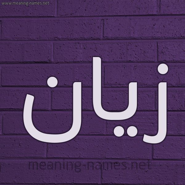 شكل 12 الإسم على الحائط الجداري صورة اسم زَيَّان ZAIAAN شكل 12 الإسم على الحائط الجداري صورة اسم زَيَّان ZAIAAN