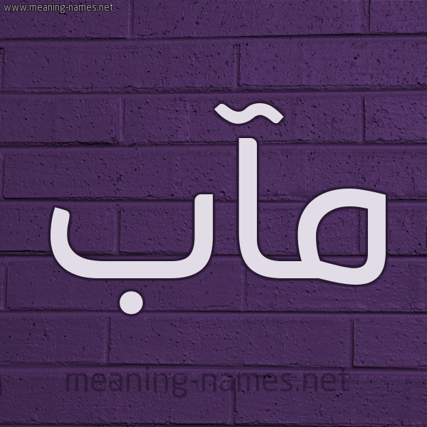 شكل 12 الإسم على الحائط الجداري صورة اسم مآب maab