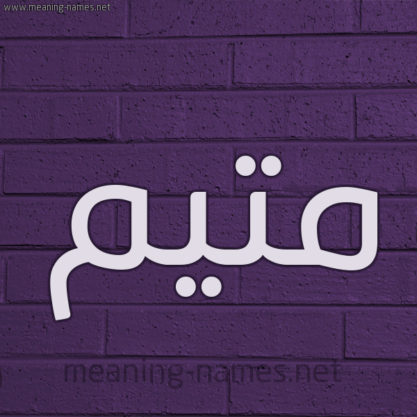 شكل 12 الإسم على الحائط الجداري صورة اسم مُتَيَّم MOTAIAM شكل 12 الإسم على الحائط الجداري صورة اسم مُتَيَّم MOTAIAM