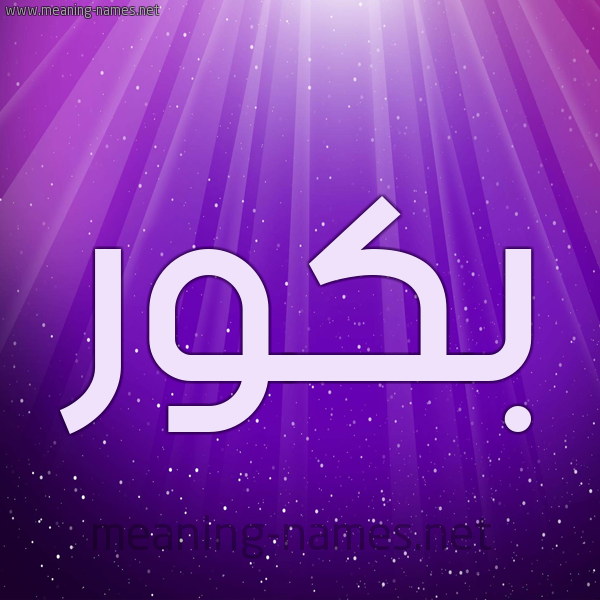 شكل 13 الإسم على خلفية باللون البنفسج والاضاءة والنجوم صورة اسم بَكُّور BAKOOR شكل 13 الإسم على خلفية باللون البنفسج والاضاءة والنجوم صورة اسم بَكُّور BAKOOR