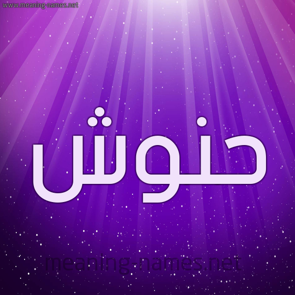 شكل 13 الإسم على خلفية باللون البنفسج والاضاءة والنجوم صورة اسم حَنُّوش HANOOSH شكل 13 الإسم على خلفية باللون البنفسج والاضاءة والنجوم صورة اسم حَنُّوش HANOOSH