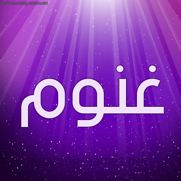 شكل 13 الإسم على خلفية باللون البنفسج والاضاءة والنجوم صورة اسم غَنُّوم GHANOOM شكل 13 الإسم على خلفية باللون البنفسج والاضاءة والنجوم صورة اسم غَنُّوم GHANOOM
