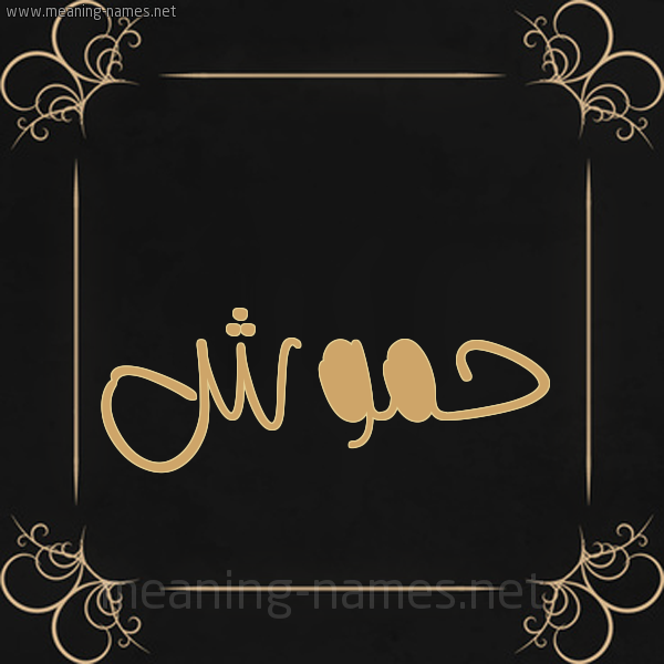 شكل 14 الإسم على خلفية سوداء واطار برواز ذهبي صورة اسم حَمُّوش HAMOOSH شكل 14 الإسم على خلفية سوداء واطار برواز ذهبي صورة اسم حَمُّوش HAMOOSH