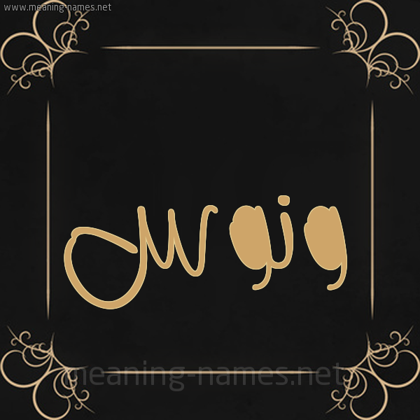 شكل 14 الإسم على خلفية سوداء واطار برواز ذهبي صورة اسم وَنُّوس Oanoos شكل 14 الإسم على خلفية سوداء واطار برواز ذهبي صورة اسم وَنُّوس Oanoos