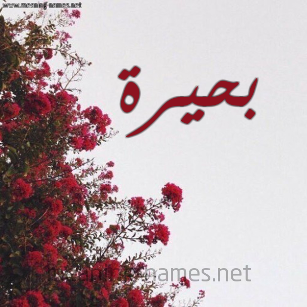 شكل 18 صوره الورد الأحمر للإسم بخط رقعة صورة اسم بحيرة Bhyrh