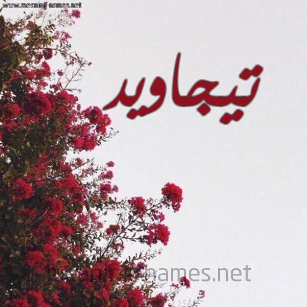 شكل 18 صوره الورد الأحمر للإسم بخط رقعة صورة اسم تيجاويد Tajawid