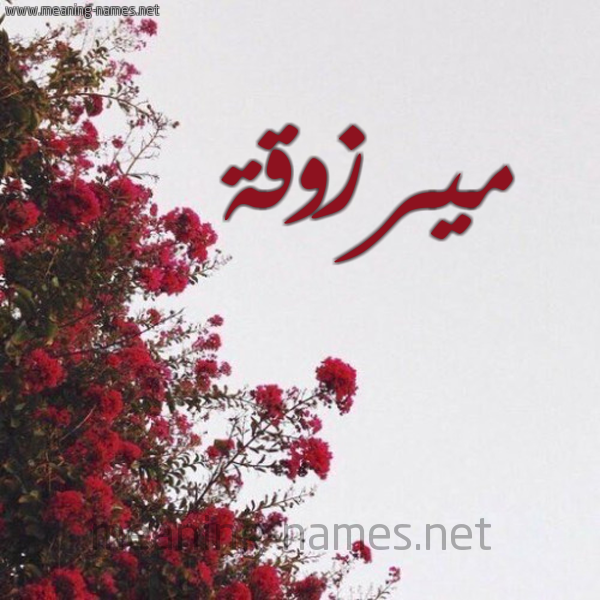 شكل 18 صوره الورد الأحمر للإسم بخط رقعة صورة اسم ميرزوقة Merzouga
