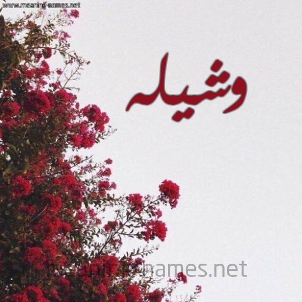 شكل 18 صوره الورد الأحمر للإسم بخط رقعة صورة اسم وشيله Washela