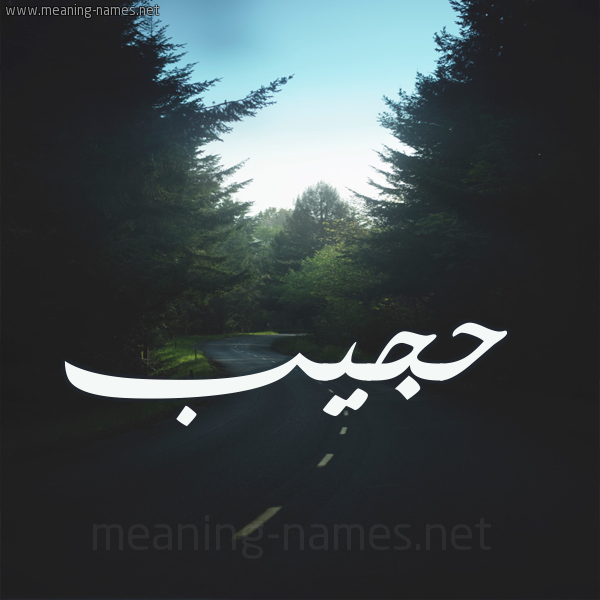 شكل 19 صوره طريق بين الشجر بخط رقعة صورة اسم حجيب HAJIB