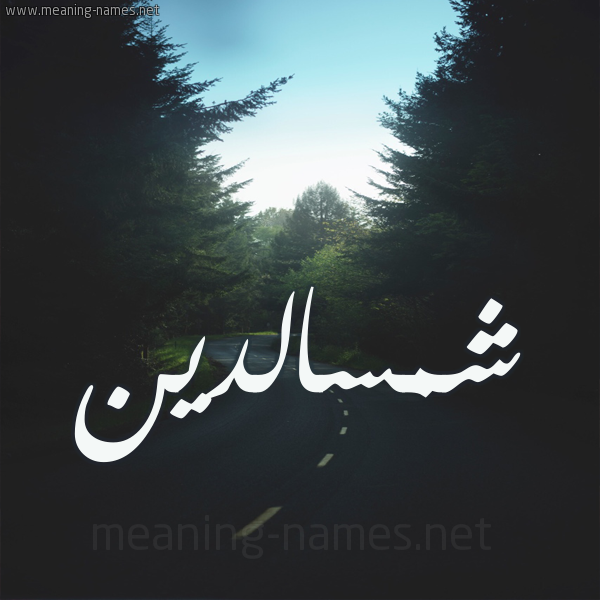 شكل 19 صوره طريق بين الشجر بخط رقعة