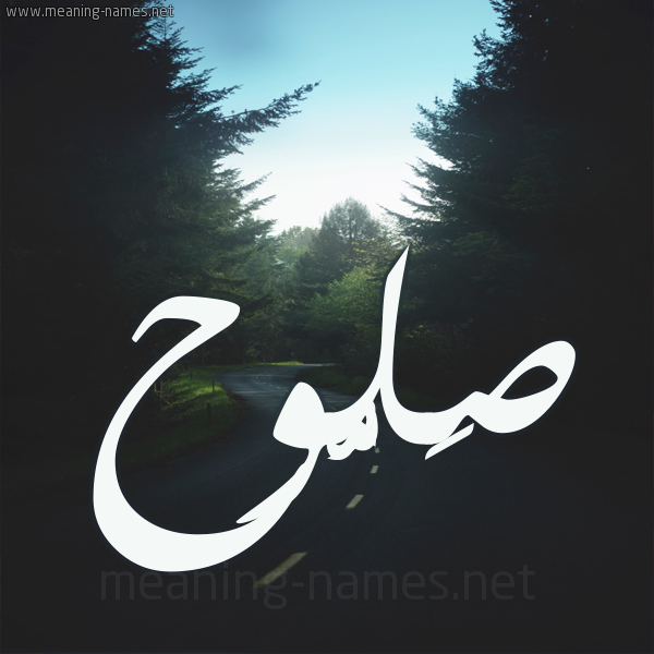 شكل 19 صوره طريق بين الشجر بخط رقعة صورة اسم صَلُّوح SALOOH شكل 19 صوره طريق بين الشجر بخط رقعة صورة اسم صَلُّوح SALOOH