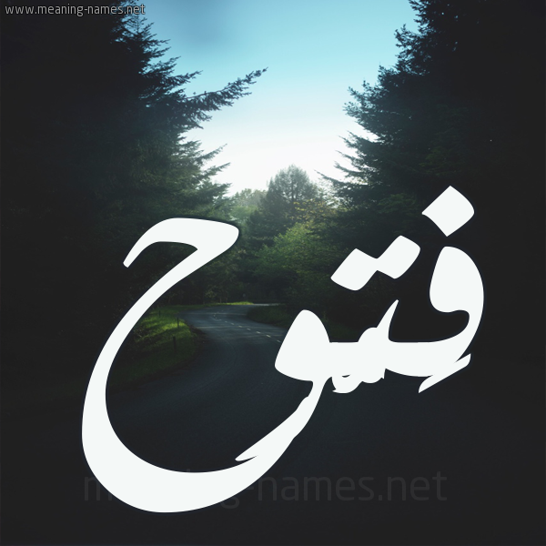 شكل 19 صوره طريق بين الشجر بخط رقعة صورة اسم فَتُّوح FATOOH شكل 19 صوره طريق بين الشجر بخط رقعة صورة اسم فَتُّوح FATOOH