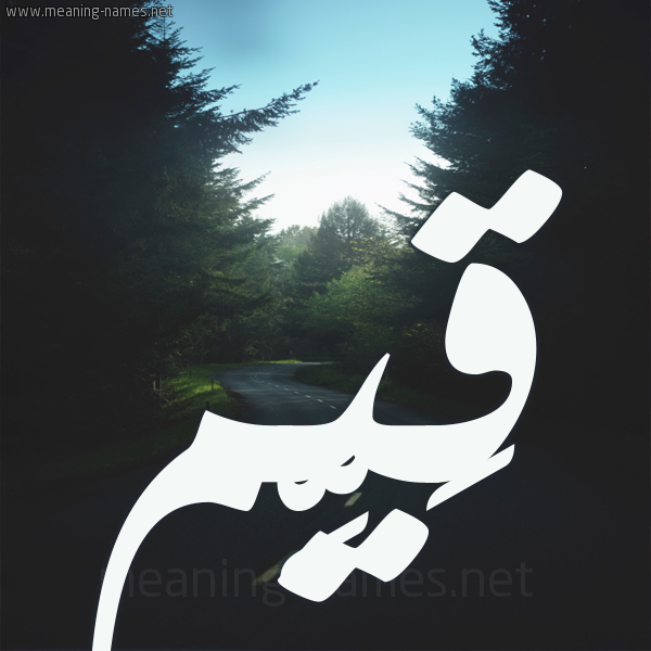 شكل 19 صوره طريق بين الشجر بخط رقعة صورة اسم قَيِّم QAIEM شكل 19 صوره طريق بين الشجر بخط رقعة صورة اسم قَيِّم QAIEM