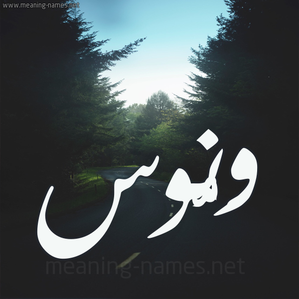 شكل 19 صوره طريق بين الشجر بخط رقعة صورة اسم وَنُّوس Oanoos شكل 19 صوره طريق بين الشجر بخط رقعة صورة اسم وَنُّوس Oanoos