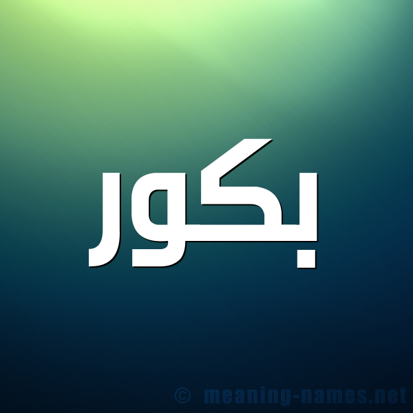 شكل 1 صوره للإسم بخط عريض صورة اسم بَكُّور BAKOOR شكل 1 صوره للإسم بخط عريض صورة اسم بَكُّور BAKOOR