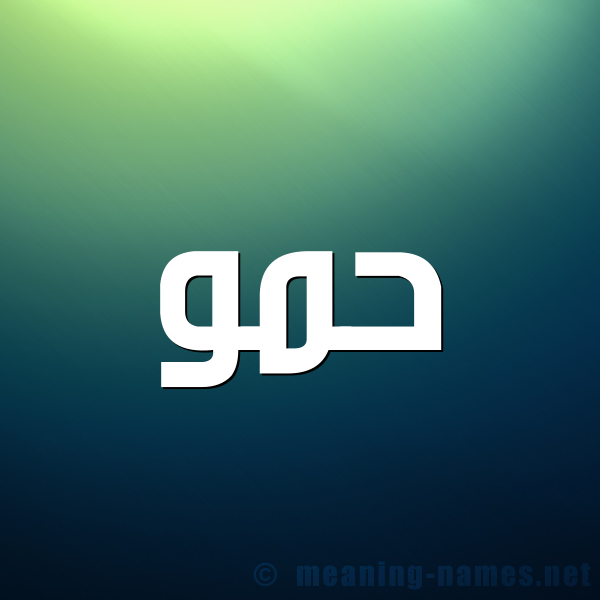 شكل 1 صوره للإسم بخط عريض صورة اسم حمو Hammou