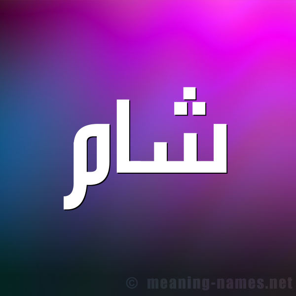 صورة اسم شام Sham شكل 1 صوره للإسم بخط عريض