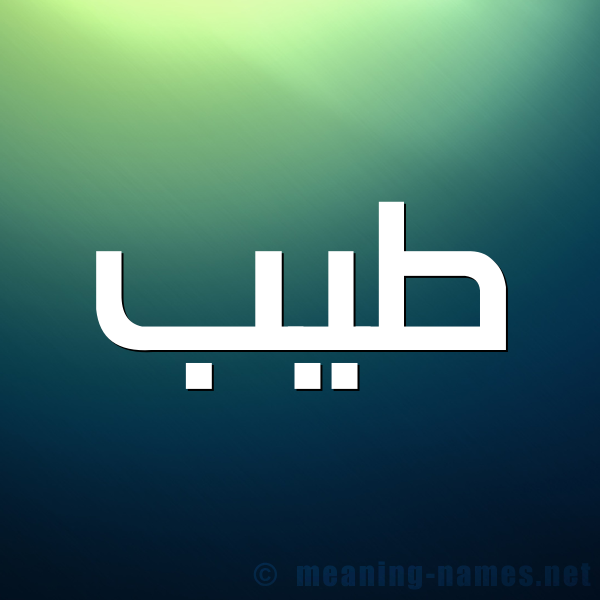 شكل 1 صوره للإسم بخط عريض صورة اسم طَيِّب TAIEB شكل 1 صوره للإسم بخط عريض صورة اسم طَيِّب TAIEB