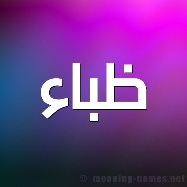 شكل 1 صوره للإسم بخط عريض صورة اسم ظباء ZBAA