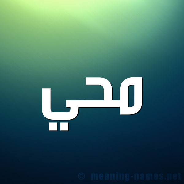 شكل 1 صوره للإسم بخط عريض صورة اسم محي Mohi