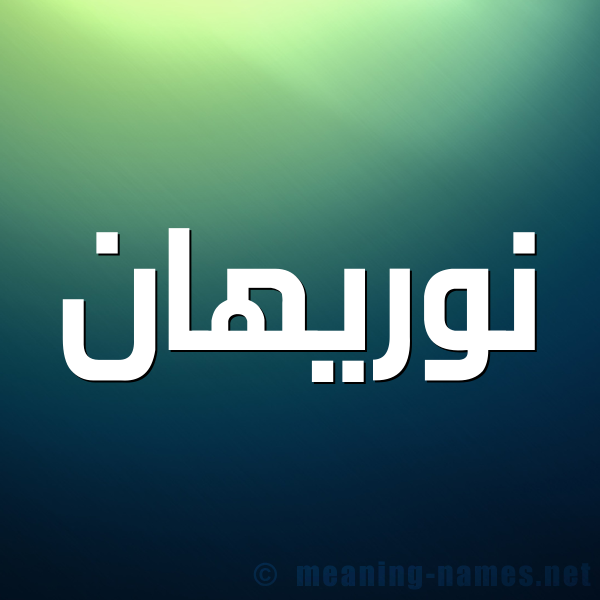 صورة اسم نوريهان Nourhan شكل 1 صوره للإسم بخط عريض
