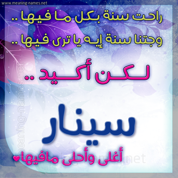 كارت راحت سنة وجتنا سنة واسمك أحلى مافيها 2018