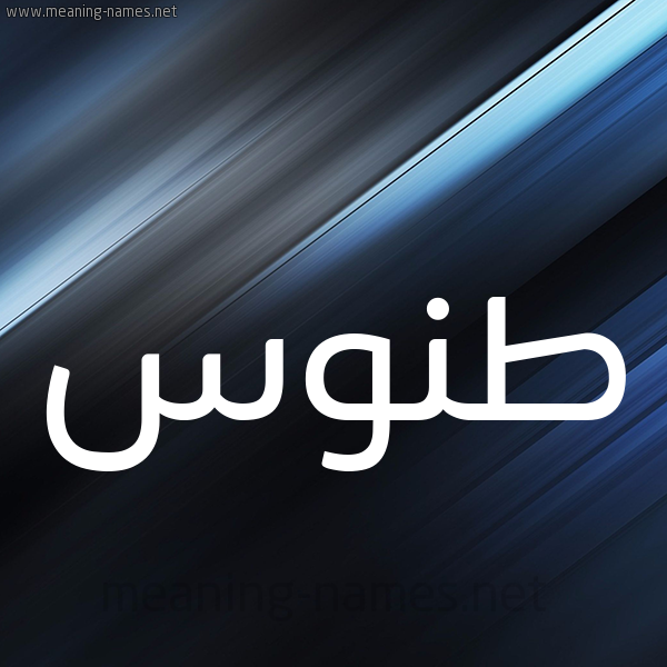 شكل 3 صوره ديجيتال للإسم بخط عريض صورة اسم طَنُّوس TANOOS شكل 3 صوره ديجيتال للإسم بخط عريض صورة اسم طَنُّوس TANOOS