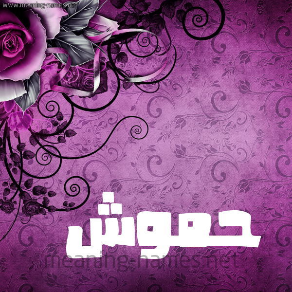 شكل 5 صوره زخرفة وورده للإسم بخط عريض صورة اسم حَمُّوش HAMOOSH شكل 5 صوره زخرفة وورده للإسم بخط عريض صورة اسم حَمُّوش HAMOOSH