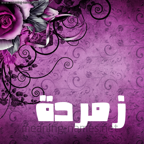 شكل 5 صوره زخرفة وورده للإسم بخط عريض صورة اسم زُمُرُّدة ZOMORODH شكل 5 صوره زخرفة وورده للإسم بخط عريض صورة اسم زُمُرُّدة ZOMORODH