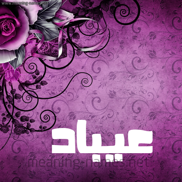 شكل 5 صوره زخرفة وورده للإسم بخط عريض صورة اسم عيبَّاد Abbad شكل 5 صوره زخرفة وورده للإسم بخط عريض صورة اسم عيبَّاد Abbad