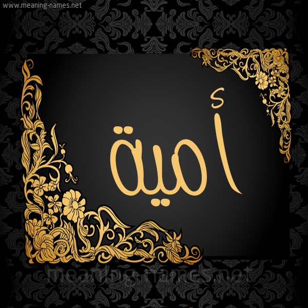 صورة اسم أُمَيَّة AOMAIAH شكل 7 صوره اطار ذهبي مزخرف للإسم بخط عريض صورة اسم أُمَيَّة AOMAIAH شكل 7 صوره اطار ذهبي مزخرف للإسم بخط عريض