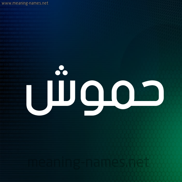شكل 8 صوره ديجيتال للإسم بخط عريض صورة اسم حَمُّوش HAMOOSH شكل 8 صوره ديجيتال للإسم بخط عريض صورة اسم حَمُّوش HAMOOSH