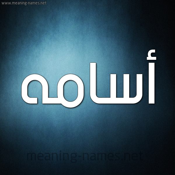 صورة اسم أسامه ASAMH شكل 9 صوره ديجيتال للإسم بخط عريض