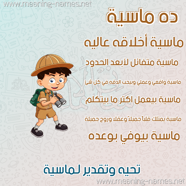 صور أسماء أولاد وصفاتهم