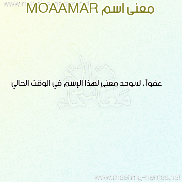 معاني الأسماء على صورة